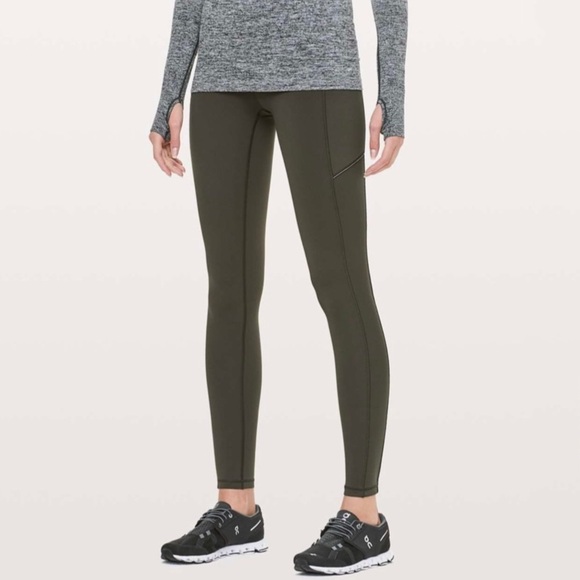 Lululemon Speed Up Tight (Luxtreme, 28" Inseam), Dark‎ Olive - Picture 2 of 11